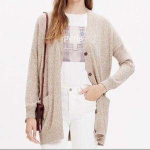 Madewell button up sweater M